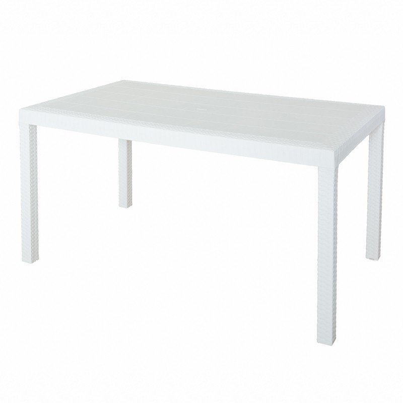 Стол для кафе Houston 150х90х74 см, цвет белый